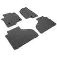 thumbnail image 3 of Ikon Motorsports Compatible with 2021-2023 Chevrolet Suburban Tahoe GMC Yukon Floor Mats Gray Nylon Car Floor Mats Carpet Front Second Row 4PCS Set, 3 of 7