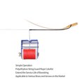 thumbnail image 3 of Portable Bowstring Thread, Wide Applicability 120M Durable Bowstring Easy To Carry Simple Installation  for Various Bow Black,Blue,Red,White and Black, 3 of 7