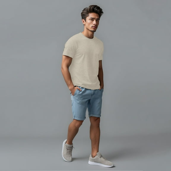 Arventur Eco-Friendly Unisex Moisture-Wicking T-Shirts - 100% Organic Cotton Athletic Tees for All Genders - Sustainable, Breathable, Quick-Dry Workout Shirts for Active Lifestyles & Casual Wear