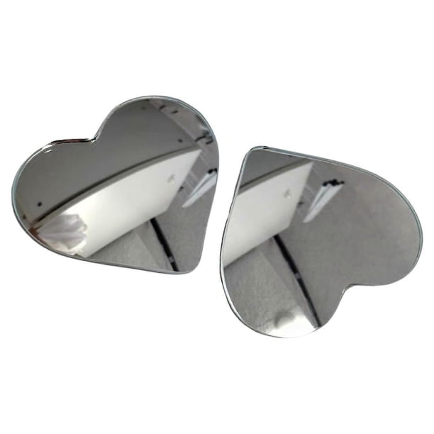 Blind Spots Mirrors Heart Shaped Convex Rearview Side Mirror for Enhanced Safety Universal Car Wide Angle Side Mirror