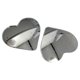thumbnail image 1 of Blind Spots Mirrors Heart Shaped Convex Rearview Side Mirror for Enhanced Safety Universal Car Wide Angle Side Mirror, 1 of 4