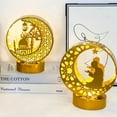 thumbnail image 6 of Ramadan Decorations for Home 2026, LED Crescent Moon & Star Lantern with String Lights, Eid Mubarak Table Decor, Ramadan Gifts for Kids, Table Lamp for Festival Party, Islamic Home Decoration, 6 of 7