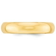 thumbnail image 4 of 10K Yellow Gold Ring Band Wedding Comfort 5mm Standard Fit Size 13.5, 4 of 5