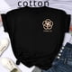 thumbnail image 2 of Camiseta de algodón con estampado de verano de alta calidad para niña de flores de marca de lujo, camiseta informal Y2k de manga corta con cuello redondo para bebé, ropa para niño, 2 of 5