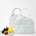 thumbnail image 6 of Dintonin Corduroy Lunch Bag for Women Insulated Lunch Tote Strawberry Print Thermal Reusable Lunch Box, 6 of 6