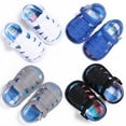 thumbnail image 2 of Summer Baby Boys Sandals, Toddler Prewalker Casual Hollow Out Solid Shoes, 2 of 6