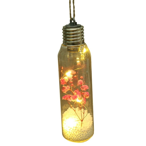 Less Than 5 Hangs Christmas Vintage Decor String Light LED Bulbs String Lights Christmas String Light with Tree & Snow & Cute Ornaments Snow Globe String Lights for Bedroom Christmas Decor