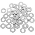 thumbnail image 3 of 50pcs Silver 304 Stainless Steel Flat Washers for Machine Use Ensuring Stable Assembly 3/8 inch, 3 of 5