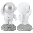 thumbnail image 4 of Figura de mesa de resina, estatua de astronauta de resina, adorno exterior de resina, figura de astronauta, rendimiento finamente afinado, 4 of 12