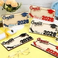 thumbnail image 6 of pdqouc Class of 2026 Wooden Graduation MoneyHolder Box, Keepsake Card and CashGift Envelope for College or High School Grads, Party Decoration and Supply, 6 of 6