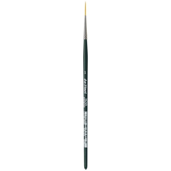 da Vinci Nova Series 1270 Brosse pour Lettrage/liner, Lettrage/liner Synthétique Moyen Pointu, Taille 1 (1270-01)