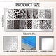 thumbnail image 4 of Set de 3 placas para estampar uñas con textura de celosía, plantilla para estampar uñas con diseño de cuadros y rombos, incluye raspador., 4 of 9
