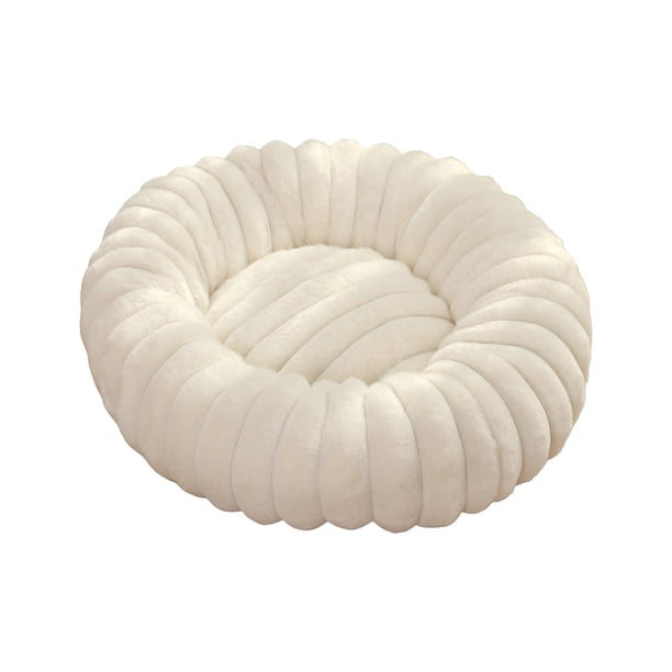 Almohada calmante para cama de perro jinwen 40cm base antideslizante para gatos y cachorros