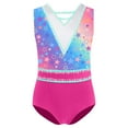 thumbnail image 1 of TSSOE Gymnastics Leotards for Girls Rhinestone Ballet Unitard One-Piece Sparkly Biketards Sport Activewear Star 10, 1 of 3