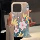 thumbnail image 3 of Funda de teléfono de lujo con flores de loto para iPhone 11, 15 Plus, 16, 14 Pro Max, 12, 13 Mini, 15Pro, funda con bonita estética floral, 3 of 5