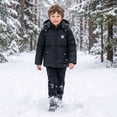 thumbnail image 5 of Winter Coat Boys' Thick Puffer Jackets with Removable Hood Warm Quilted Coats, 5 of 8