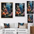 thumbnail image 4 of Designart "Marine Wonders Aquariums VI" Aquariums Floater Framed Canvas Art Print, 4 of 7