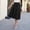 Black, variant on Skirts for Women Bohemian Style Tiered Flared Midi Skirt for Women Lightweight Flowing A Line Casual Beachwear Black XL