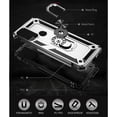 thumbnail image 4 of for Moto G Play 2023 Case, Moto G Play 2023 Phone Case with HD Screen Protector, Military Grade Protective Cases with Ring for Moto G Play 2023 (Silver), 4 of 12