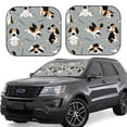 thumbnail image 1 of Fotbe Funny Beagle Active Dog Juego de 2 Piezas de Parasoles para Parabrisas | Bloqueador Solar para Auto | Accesorios Plegables para Protección Solar Interior-Large, 1 of 6