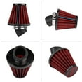 thumbnail image 4 of Filtro de aire para motocicleta, filtro de admisión de aire para motocicleta con curva de 45 grados, diseño exquisito, 4 of 9