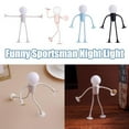 thumbnail image 3 of ZOUBAOQ Changeable Shape Funny Sportsman Night Light, DIY Shape Night Lights, Night Light for Bedroom Bathroom Hallway Kitchen Christmas Decorations, 3 of 10