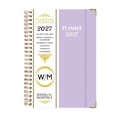 thumbnail image 3 of 2026-2027 Weekly & Monthly Planner, Calendar Notebook, A5 Spiral Bound Organizer with Tabs, Purple Hardcover Schedule Book for Work & Daily Planning, 3 of 7