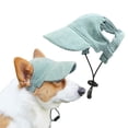 thumbnail image 2 of Gorra de béisbol Symphonyw para perros, pequeña, verde, ajustable, 2 of 6