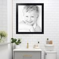 thumbnail image 4 of ArtToFrames 24" x 27" Satin Black Reverse Step Picture Frame, 24x27 inch Black Wood Poster Frame (WOM-1419), 4 of 8
