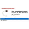 thumbnail image 2 of Engine Management Relay Connector - Compatible with 1981 - 1982 Ford LTD, 2 of 2