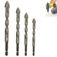 thumbnail image 2 of 4PCS Four-Flute Sawtooth Eccentric Drill Bit, High Hardness Skewed- Eccentric Drill Bits,6mm+8mm+10mm+12mm, 2 of 5