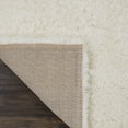 thumbnail image 5 of Nourison Ultra Plush Shag Solid Ivory 8'2" x 10' Area Rug, (8x10), 5 of 9