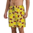 thumbnail image 2 of Naloa Duck with Star Sunglasses Men's Beach Shorts, Surfing shorts, Swim trunks, Quick Dry Swim Trunks for Surfing Beach Fun - Large, 2 of 9