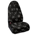 thumbnail image 2 of POLERO Car Front Car Seat Towel Cover Towel Seat Cover Warp Kitted Terry Cloth, Compatible with Truck Seat Van, for SUV Sedan Vans Cars, Butterfly Water Splash Print, 2 of 6