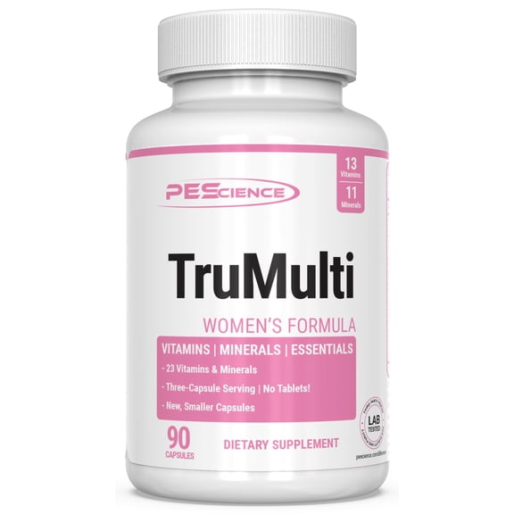 TruMulti Womens Multivitamin By PEScience - 90 Capsules