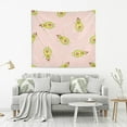 thumbnail image 5 of GZHJMY Avocado Tapestry Aesthetic Tapestry for Bedroom Living Room Classroom Dorm 90" x 60" Inches Gift Decor, 5 of 6