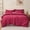 Red, variant on RUIKASI Bedding Duvet Cover Full Size - 1 Comforter Cover 80X90 Inches & 2 Pillow Sham 20X26 Inches (Red) Comforter Not Included