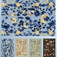 thumbnail image 5 of Pentantan 8'x10' Floral Area Rugs, Machine Washable Rug for Living Room- Soft Indoor Carpet, Low Pile for Bedroom, Dining Room, Playroom, Office, Blue, 5 of 7
