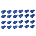 thumbnail image 2 of 72 Piezas Pompones de Porristas de Papel Metálico Pompones de Animadora con Manejar de Plástico para Adultos Niños Porristas Fiesta Azul, 2 of 8