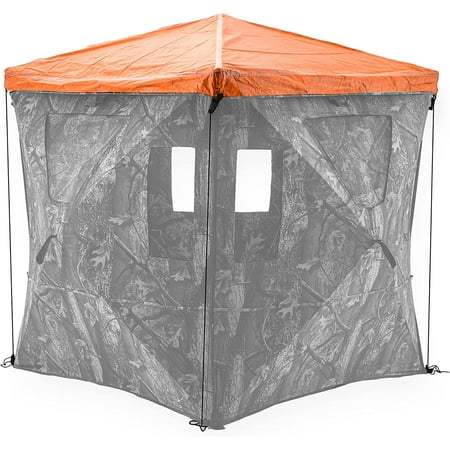 Rukket Sports Black Hoof Outdoors Heavy Duty Rain/Snow Tarp for Hub Style Hunting Blinds
