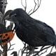 thumbnail image 5 of Inteprter Hoja de arce de Halloween - Elemento de decoración realista para cualquier hogar de cuervos artificiales Hogar de cuervos artificiales Decoración del hogar árbol de calabaza, 5 of 6