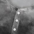 thumbnail image 5 of WTOBBY Men's Gradient Tie-Dye Zip-Up Hoodie Henley Long Sleeve Shirt Casual Loose Fit Top for Men in Everyday Fashion and Comfort,Gray M, 5 of 7