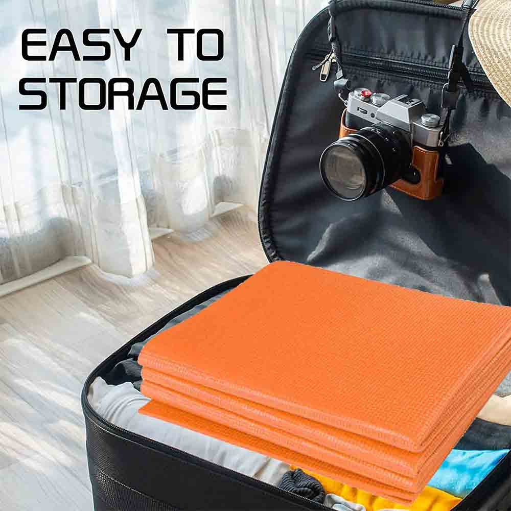 Foldable Thick Workout Mat And Yoga Mat