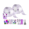 thumbnail image 4 of simhoa Blow Bubbles Double Sided Tape Sensory Toy Traceless Multipurpose Mounting Tape Sticky Tape for Adults Classroom DIY Craft Pinch Toy Making 2PCS Storage Bucket, 4 of 8