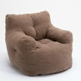 thumbnail image 4 of Bean Bag Chairs, Modern Accent Chair for Adults & Kids Ultra Soft Sofa Chair for Living Room, Bedroom, Apartment,Coffee, 4 of 9