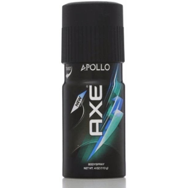 Axe Deodorant Bodyspray, Apollo 4 oz (Pack of 2)