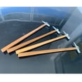 thumbnail image 3 of Dent Repair Hammer Car Body Dent Repair Tap Down Hammer With Wood Handle Car Dent Woodworking, 3 of 7