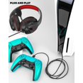 thumbnail image 3 of Auriculares gaming JAKO V7900 plegables con micrófono y conector de 3,5 mm, 3 of 8