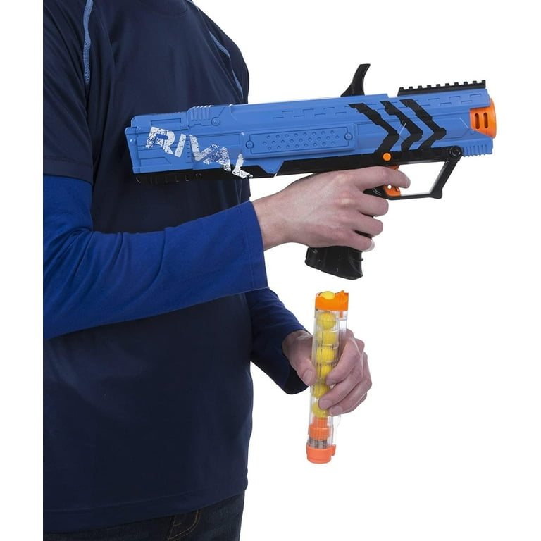 NERF Rival Apollo XV-700 Blue Blaster Spring-Action Easy NERF Rival Apollo XV-700 Blue Blaster Spring-Action Easy