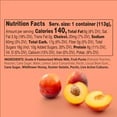 thumbnail image 2 of Noosa Yoghurt, Whole Milk Yogurt, Velvety Smooth & Creamy, Peach, Single Serve 4 oz, 2 of 6